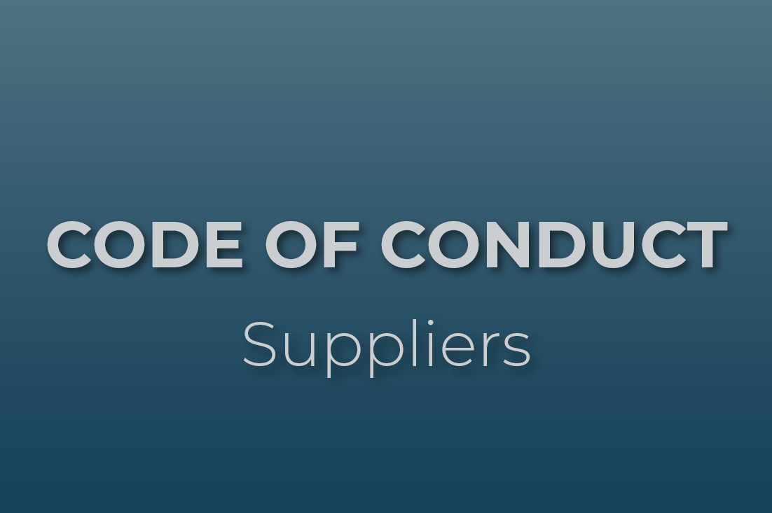 Code of conduct -Suppliers